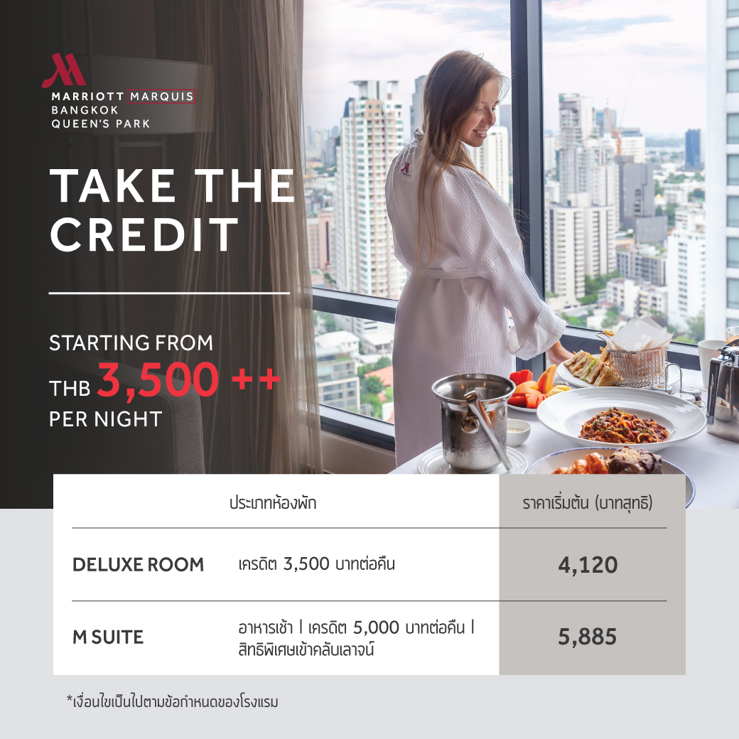 Check In, Chill Out and Treat Yourself ? Take the Credit!