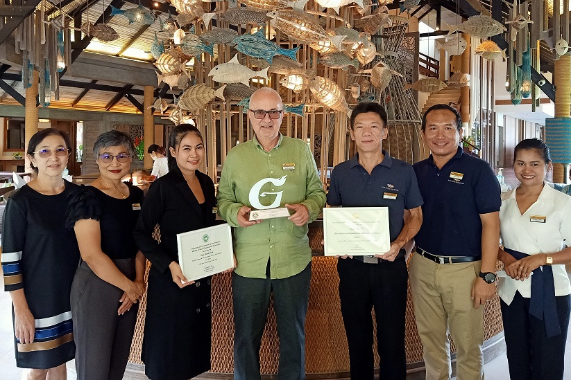 Cape Panwa Hotel, Phuket, Gratefully Receives the Certification of ?Green Hotel? issued by Department of Environmental Quality Promotion, Ministry of Natural Resources and Environment.