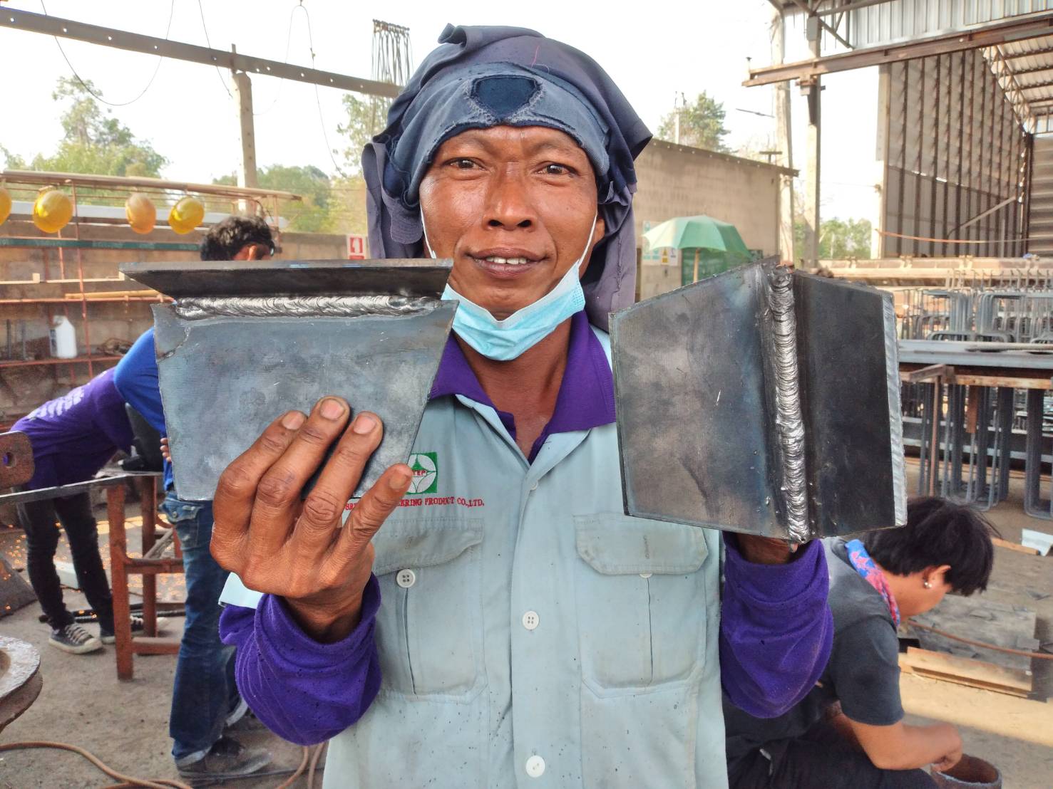 สนพ.กำแพงเพชร เปิดฝึกอบรมหลักสูตรการฝึกยกระดับฝีมือแรงงาน สาขาช่างเชื่อมไฟฟ้าด้วยมือ