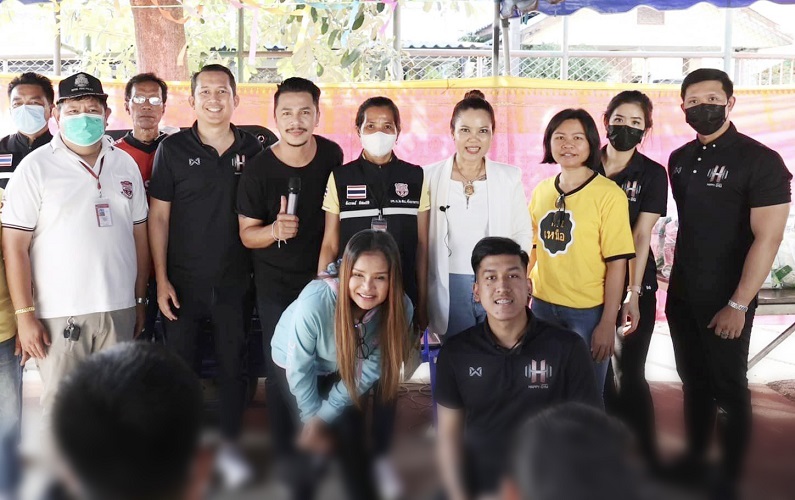 ข่าวประชาสัมพันธ์ - PR News HAPPY GYM  BEYOND  ลงพื้นที่ช่วยเหลือผู้ด้อยโอกาส ร่วมกับสนง.เขตบางเขนมอบถุงนำสุขให้กับชุมชนวัชรปราณี