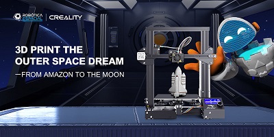 Creality  เข้าร่วมงานแถลงข่าวโครงการ  Space Robotics Project