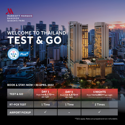 Welcome to Thailand ? Test and Go