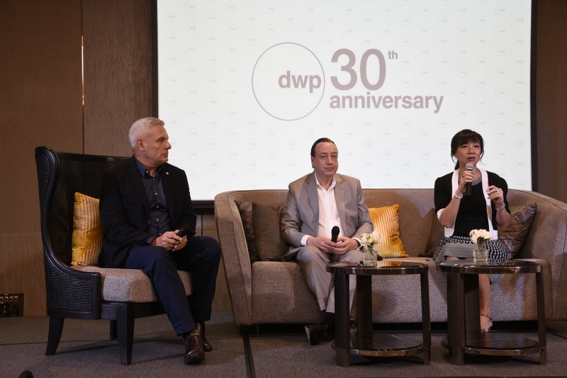 ข่าวธุรกิจ, สังคม - dwp ประกาศความสำเร็จตลอด 30 ปี เผยที่ผ่านมาในไทยโตกว่า 18%             ชูจุดแข็งทีมงานคุณภาพผสานเทคโนโลยี มีผลงานการันตีทั่วโลก พร้อมขอบคุณพันธมิตร ย้ำเดินหน้าด้านงานออกแบบสู่ความยั่งยืน