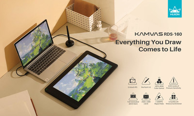 Huion เปิดตัว Kamvas RDS-160 จุดประกายไอเดียสร้างสรรค์