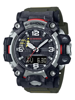 Casio เผยโฉม G-SHOCK MUDMASTER เรือนแรกที่ผลิตด้วยคาร์บอนลายหินอ่อน