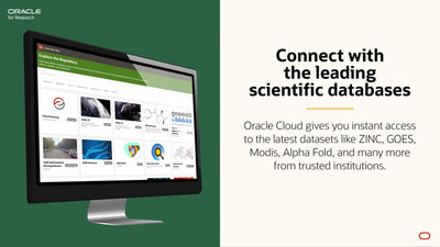 Oracle for Research เปิดตัวบริการคลาวด์และรางวัลใหม่