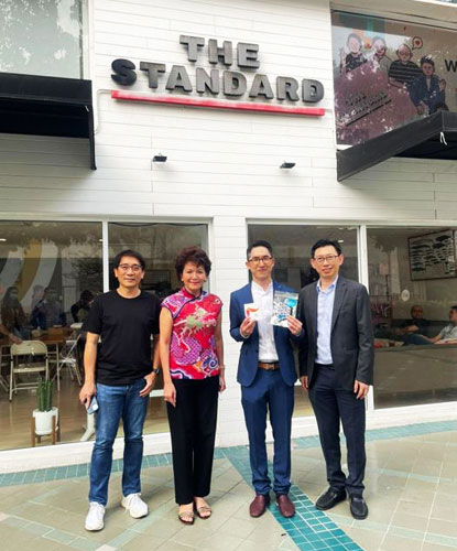 อธิการบดี SPU นำผู้บริหาร เข้าเยี่ยมพบปะ สำนักข่าว THE STANDARD