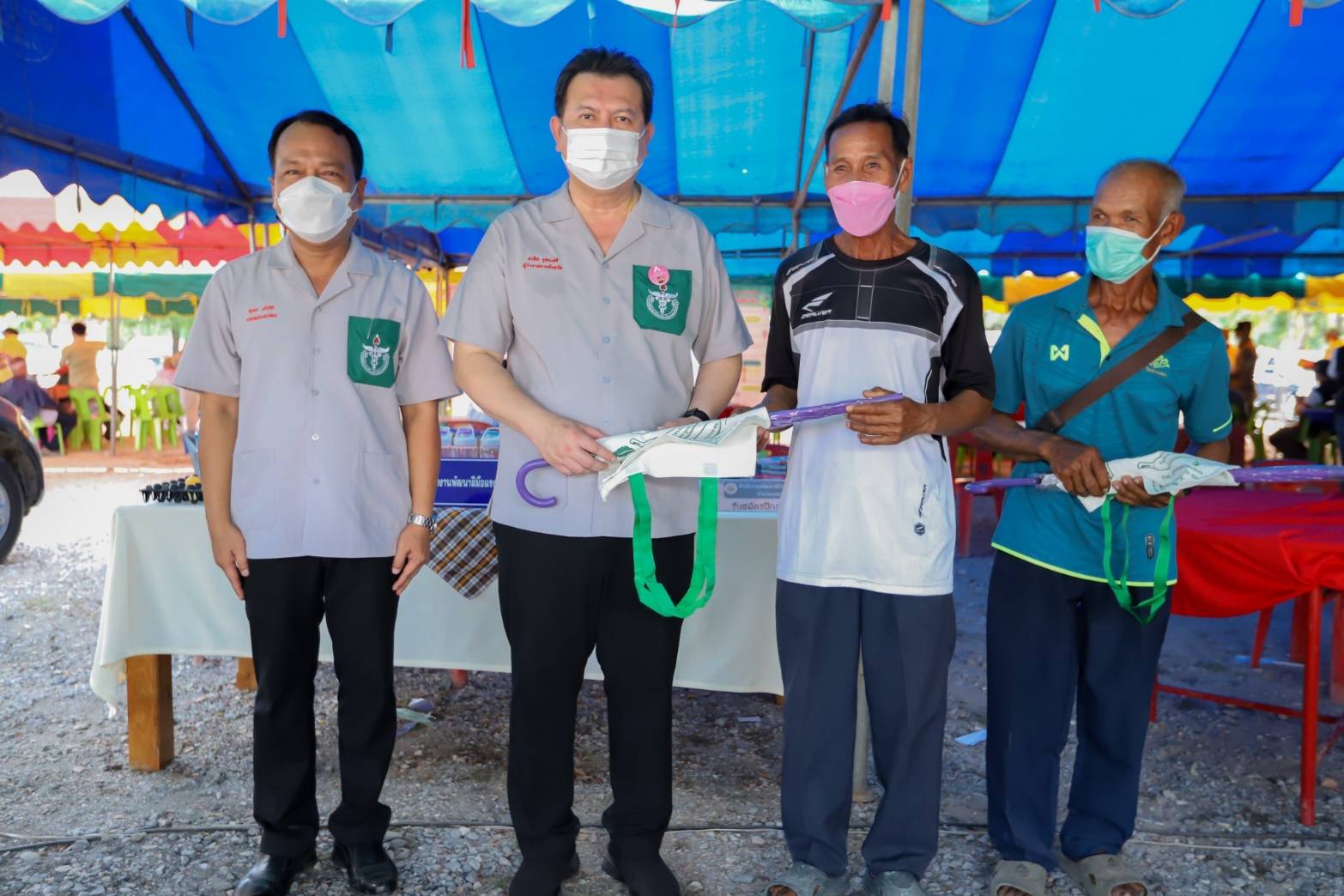 ราชการ, รัฐวิสาหกิจ - สนพ.กำแพงเพชร ร่วมโครงการหน่วยบำบัดทุกข์บำรุงสุข สร้างรอยยิ้มให้ประชาชน ประจำปี 2565