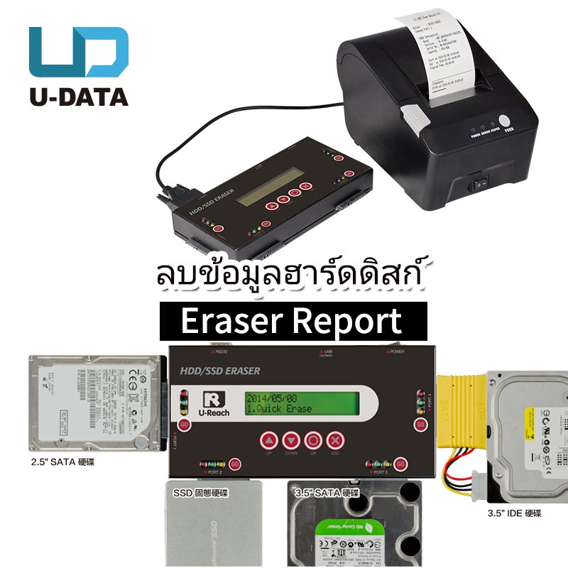 ข่าวไอที - บริการลบข้อมูลฮาร์ดดิสก์ Eraser SATA IDE Hard Disk , SSD, SAS