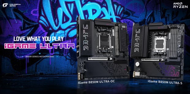 ข่าวไอที - COLORFUL เปิดตัวเมนบอร์ด Micro-ATX ซีรีส์ iGame B850M ULTRA