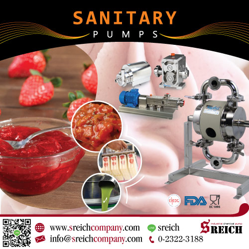 ข่าวประชาสัมพันธ์ - PR News Sanitary Pump ปั๊มสแตนเลสฟู้ดเกรด นำเข้าจากยุโรป