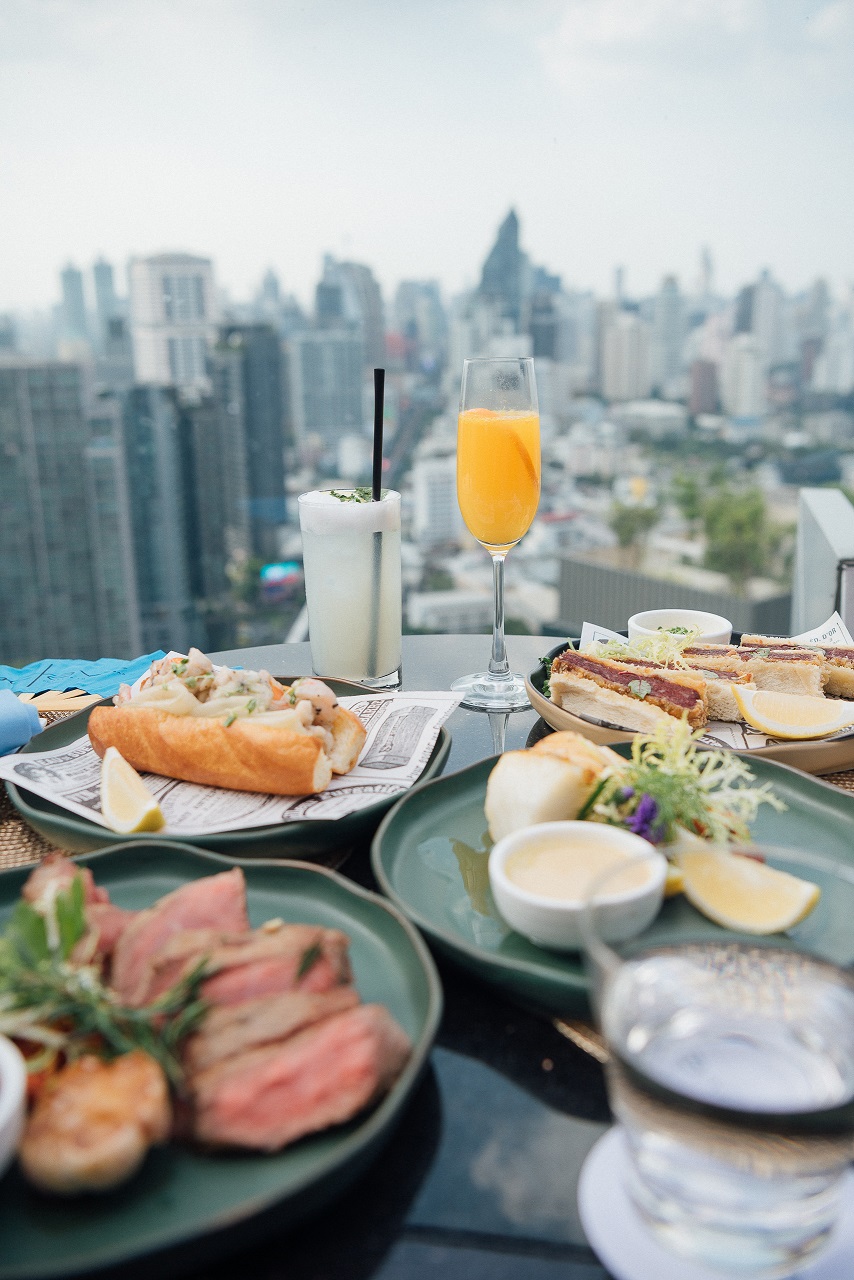 ข่าวอาหาร, เครื่องดื่ม - ELECTRONIC SUNSET BRUNCH จุดเช็คอินแห่งใหม่บนรูฟท็อป ณ โรงแรม แมริออท กรุงเทพฯ สุขุมวิท