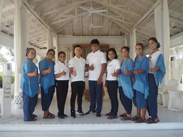 Employees of Cape Kudu Hotel, Koh Yao Noi get COVID-19 Vaccination to build confidence in guests wis