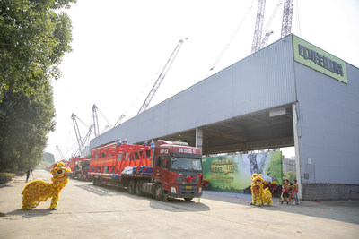 Zoomlion ทุบสถิติอีกครั้งด้วยการส่งออกรถเครนตีนตะขาบขนาดใหญ่ที่สุดจากจีน