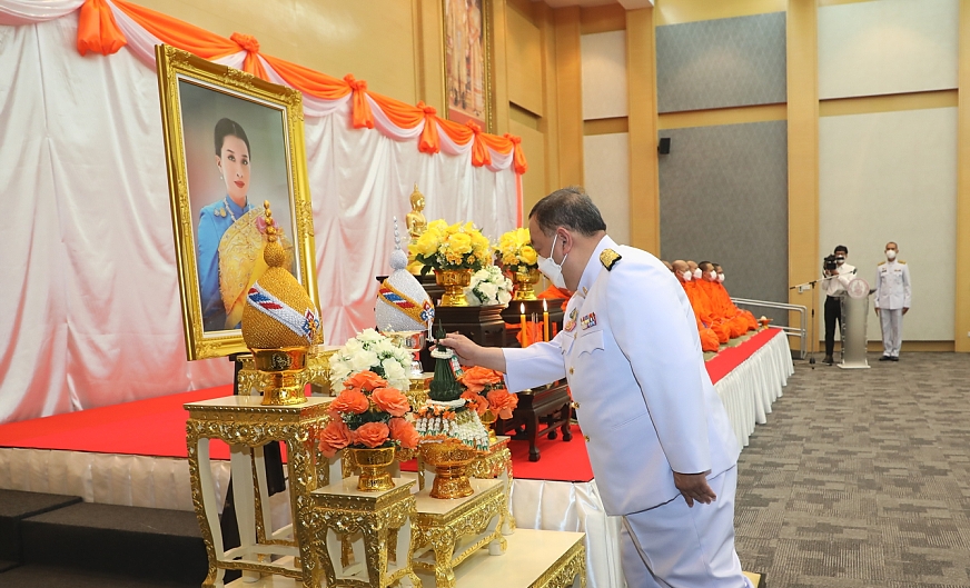 ข่าวราชการ, รัฐวิสาหกิจ - พม.จัดพิธีเจริญพระพุทธมนต์ ถวายพระพรชัยมงคล 