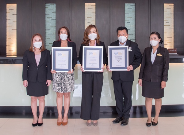 3 Properties of Cape & Kantary Hotels in Chonburi Received The Best of SHA Awards 2021 from The Tourism Authority of Thailand