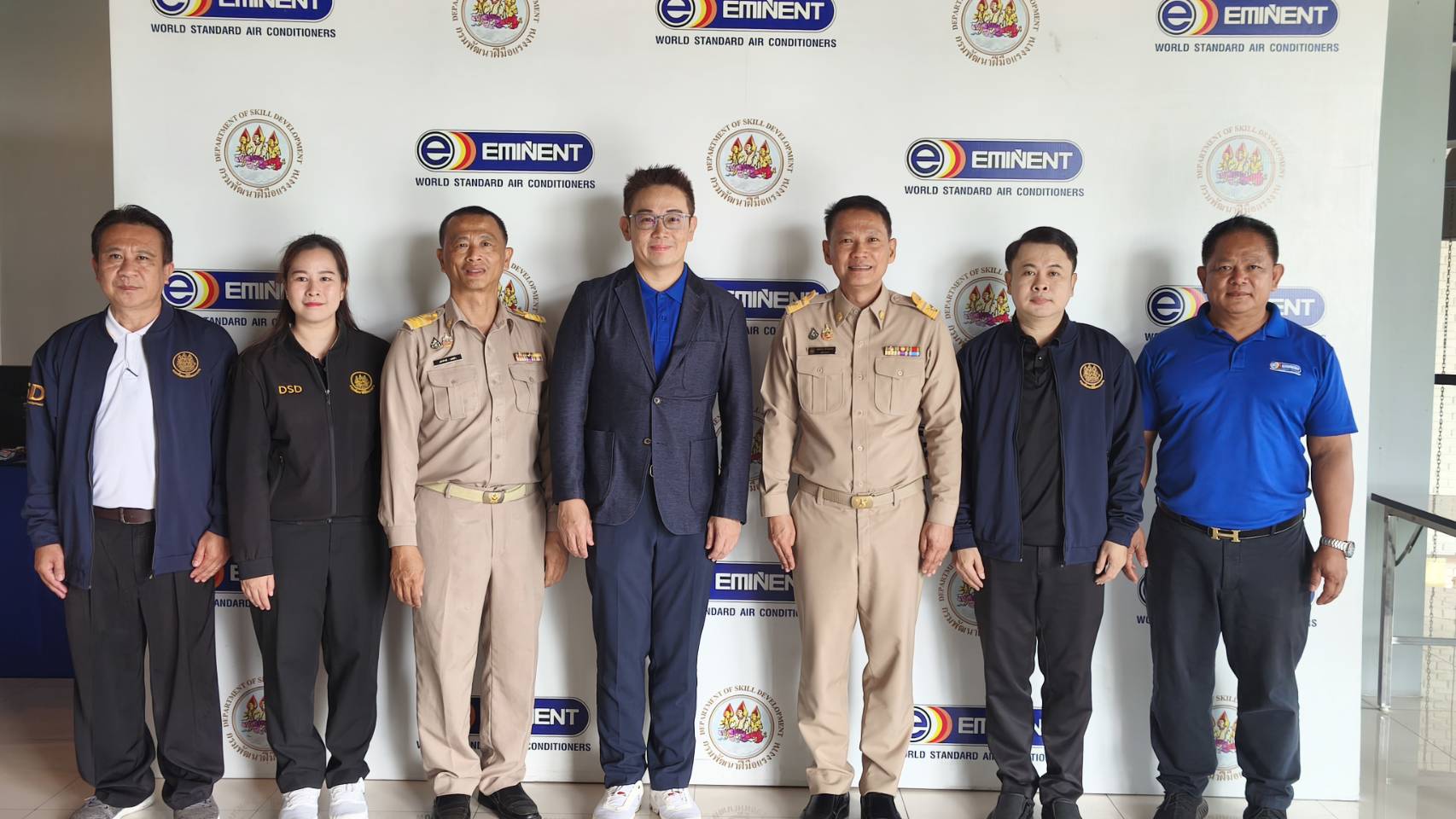 ข่าวธุรกิจ, สังคม - Eminent Air ผนึกกำลังกรมพัฒนาฝีมือแรงงาน เดินหน้ายกระดับช่างแอร์ไทยทั่วประเทศ สู่มาตรฐานวิชาชีพอย่างยั่งยืน