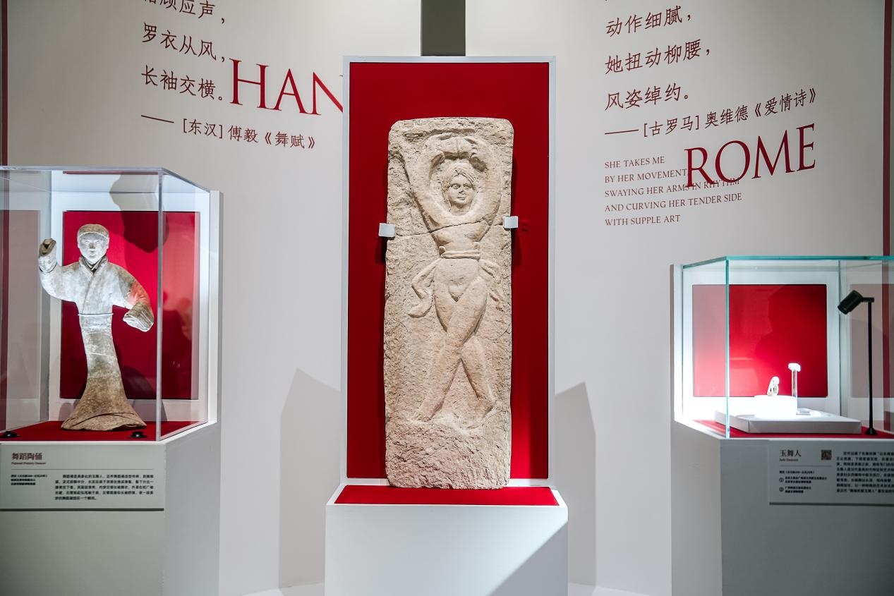 ข่าวภาษาอังกฤษ - "Beauty Incarnation - Han and Roman Female Cultural Relics Exhibition" Kicks off