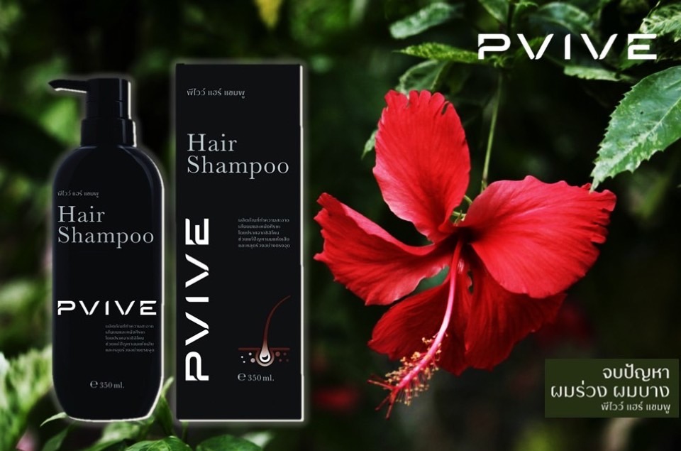 ข่าวสินค้า, บริการ - P5 Group ส่ง Pvive รุกตลาดผลิตภัณฑ์เส้นผมนำสารสกัดดอกชบาบำรุงเส้นผม 