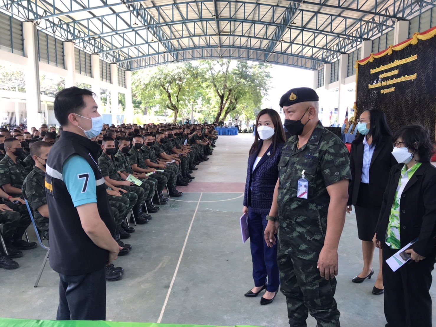 ราชการ, รัฐวิสาหกิจ - สำนักงานพัฒนาฝีมือแรงงานเพชรบูรณ์ เข้าร่วมพิธีเปิดโครงการจัดหางานให้ทหารประจำการ ซึ่งรับราชการครบกำหนด และจะปลดจากกองประจำการจำ