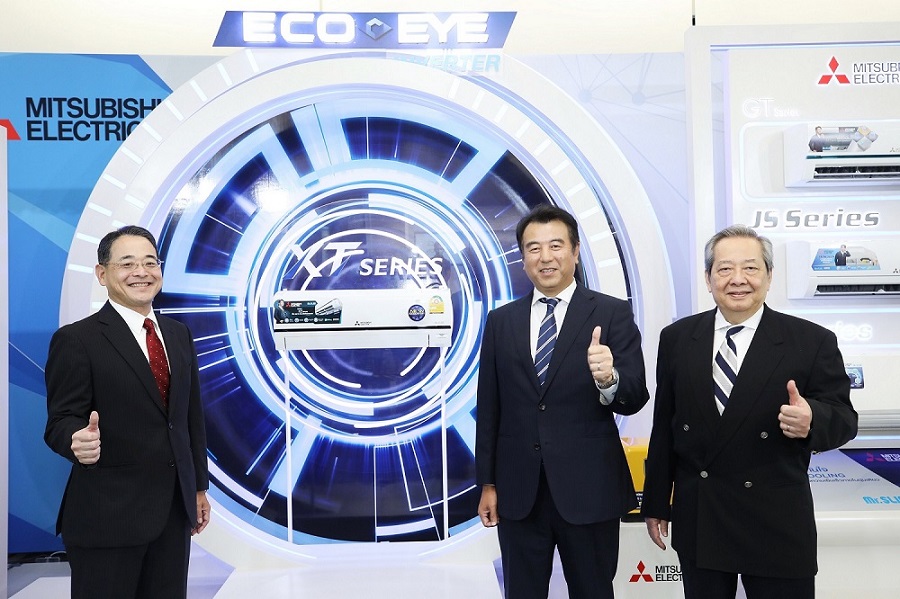 มิตซูบิชิ อีเล็คทริค ย้ำจุดยืนแบรนด์อันดับ 1 เปิดตัวเครื่องปรับอากาศใหม่ ECO EYE INVERTER XT Series