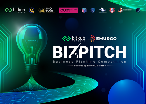 ข่าวธุรกิจ, สังคม - Bitkub Academy ร่วมกับ EMURGO Cardano ประกาศเปิดตัวกิจกรรมการแข่งขัน BizPitch : Business Pitching Competition ครั้งที่ 1