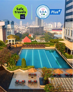 โรงแรมปทุมวัน ปริ๊นเซส รับมาตรฐาน SHA PLUS และ Safe Travels