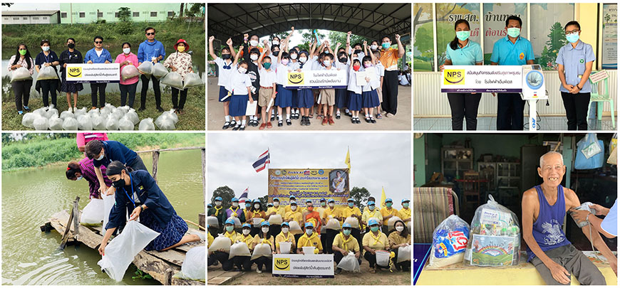 พลังงาน, สิ่งแวดล้อม - NPS จัดกิจกรรม CSR ปล่อยปลา กุ้งคืนสู่ธรรมชาติ ฟื้นฟูระบบนิเวศ อนุรักษ์สิ่งแวดล้อม