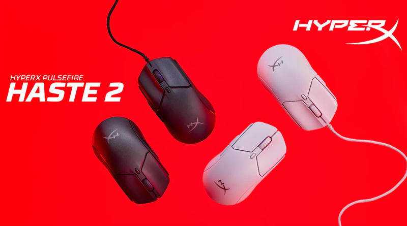 ข่าวไอที - HyperX ส่งเกมมิ่งเมาส์ Pulsefire Haste 2 รุ่นใหม่ ทั้งแบบมีสายและไร้สายลงตลาด