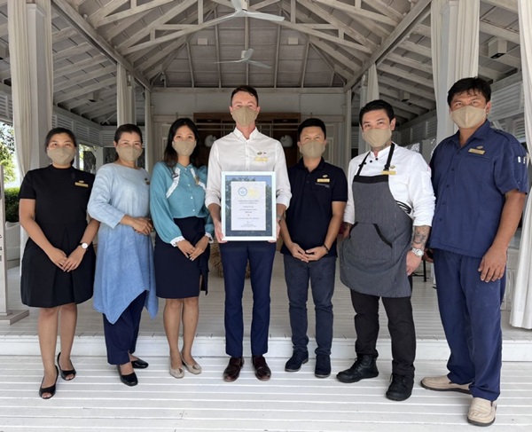 Cape Kudu Hotel, Koh Yao Noi, Proud to receive 